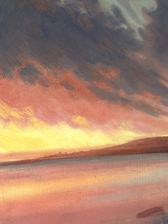 Dunstanburgh Afterglow
