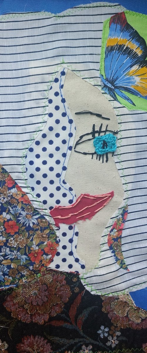 Textile Psycho Portraits /2 by Oxana Raduga