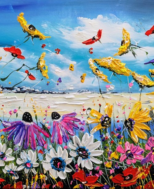 Coastal flora by Evelina Vine