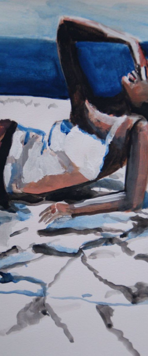 At the beach  # 2 by Alexandra Djokic