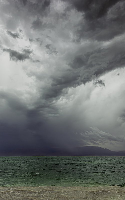 Storm on the Dead Sea by Lidiya Dmitrieva