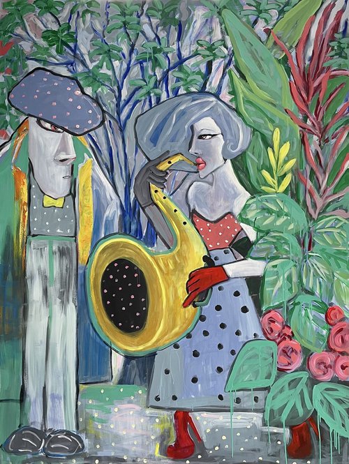 Jazz in the garden by Ta Byrne