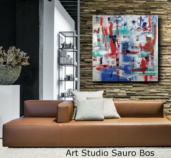 abstract-large-painting120x120 cm-title : abstract-c292