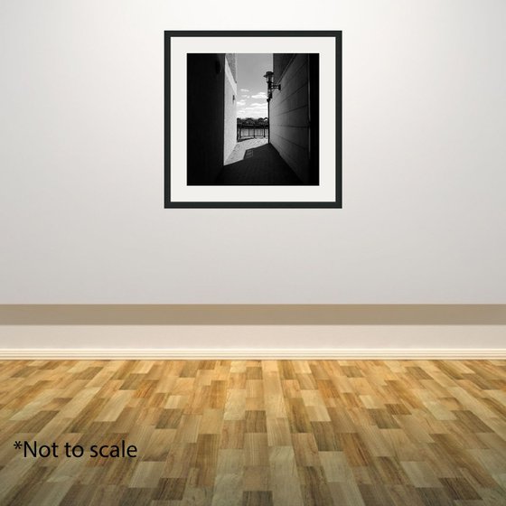 The Way - Minimalist London Photography Print, 16x16 Inches, C-Type, Unframed