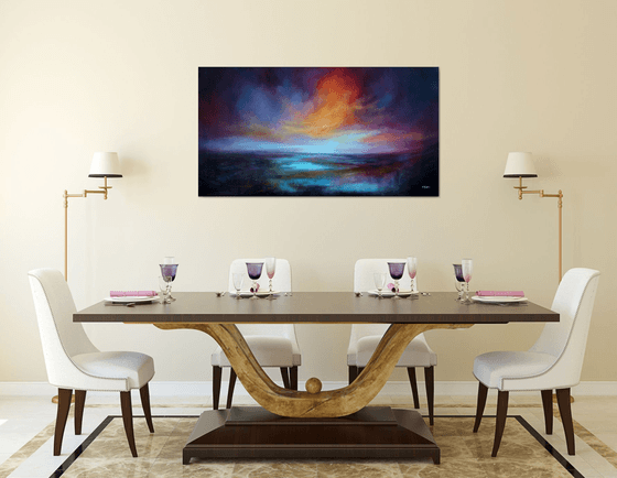 I Was There For You #3- Large original landscape painting