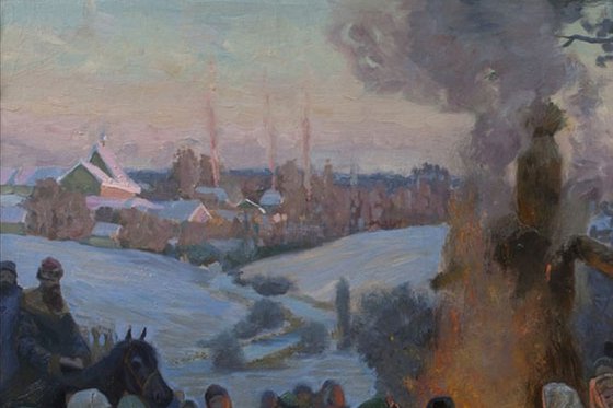Shrovetide. Farewell To Winter
