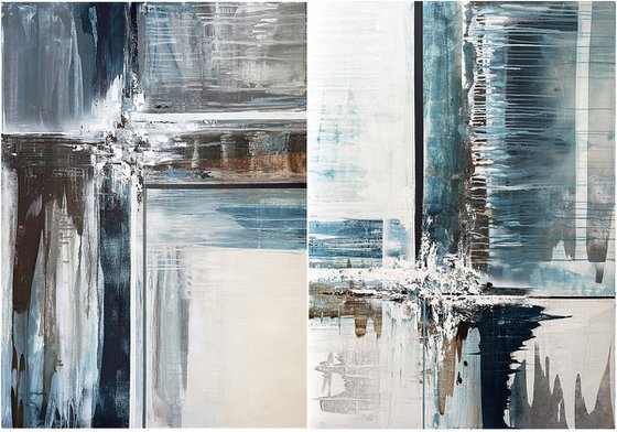 Diptych Reflected Dimensions