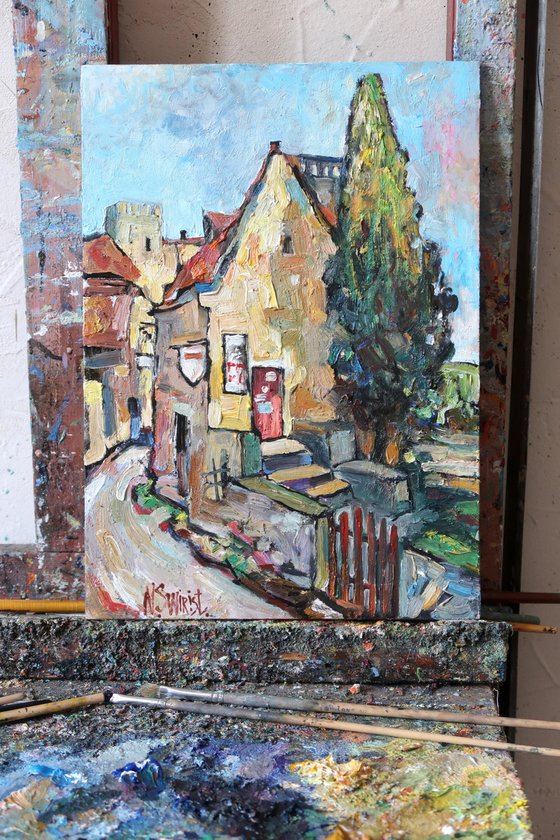 "On a Street in Beynac-et-Cazenac"