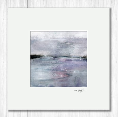 Tranquil Dreams 2 - Abstract Landscape/Seascape Painting by Kathy Morton Stanion by Kathy Morton Stanion