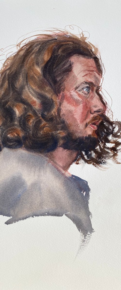 Portrait of a Time Traveler by Alla Semenova