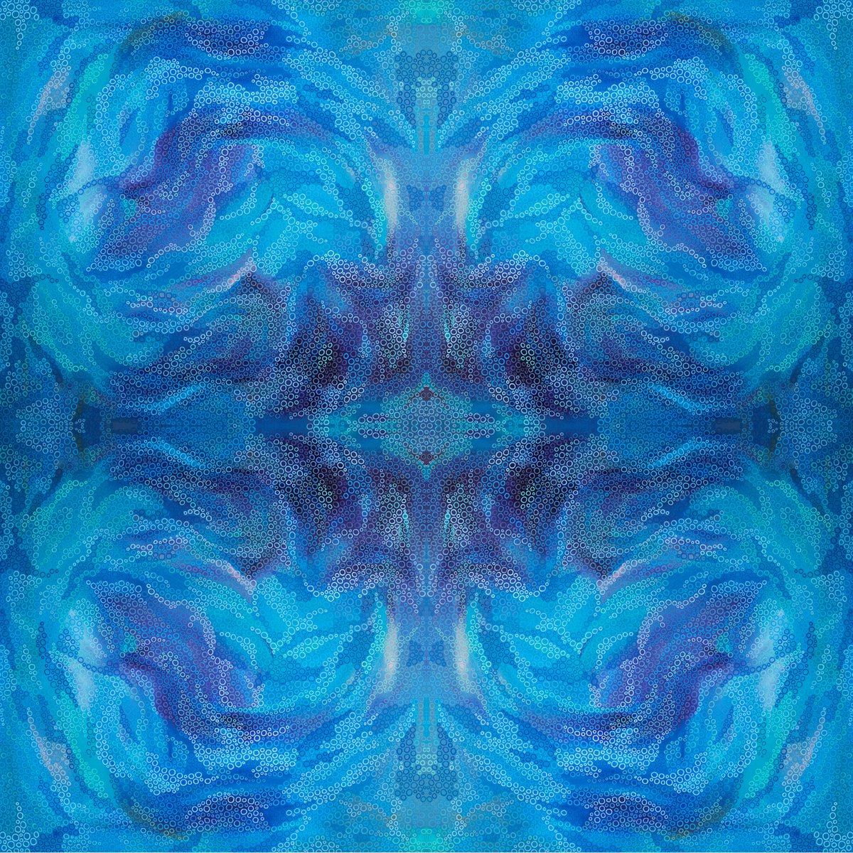 Summer Swirl Mandala by Jennifer Bell