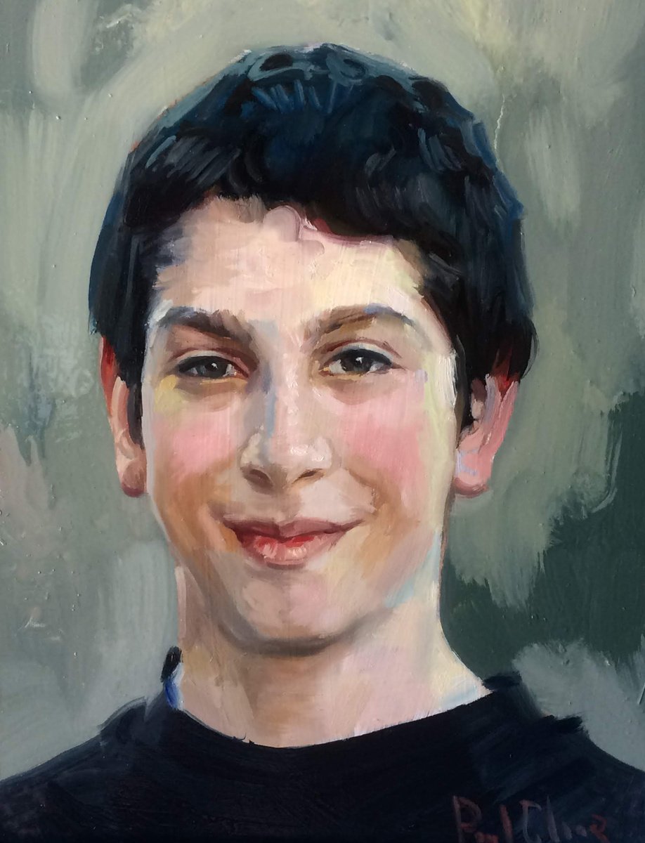 Boy By Paul Cheng, 9 X 12, Artwork For Sale On Artfinder
