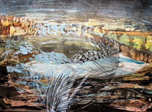 Below the Pond 3 by Elizabeth Anne Fox