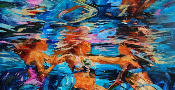 In the calm of the evening