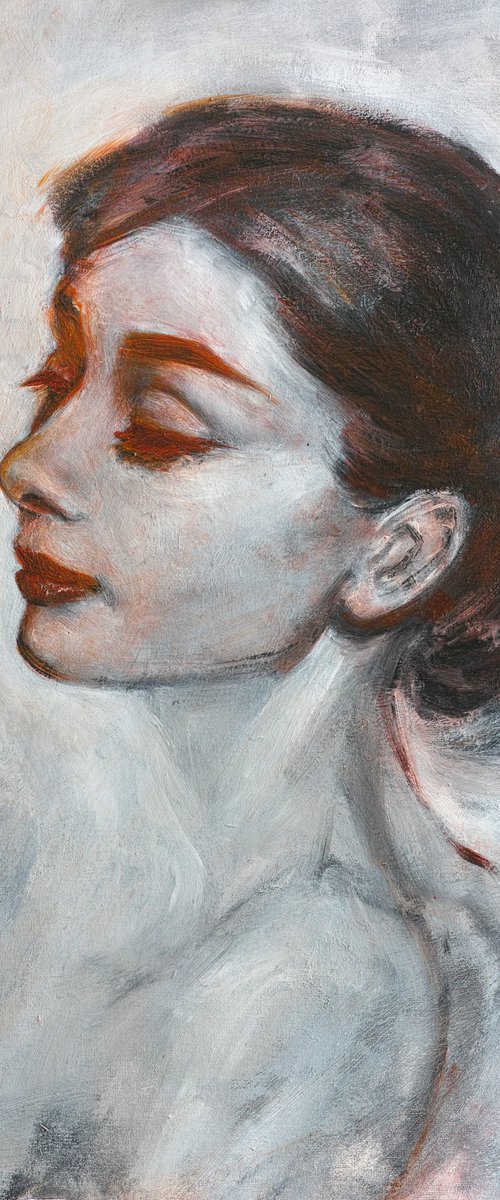 Hepburn's mood by Maxence Ma