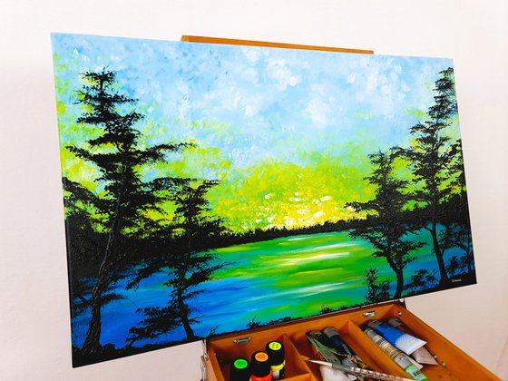 Sunset in the country 2