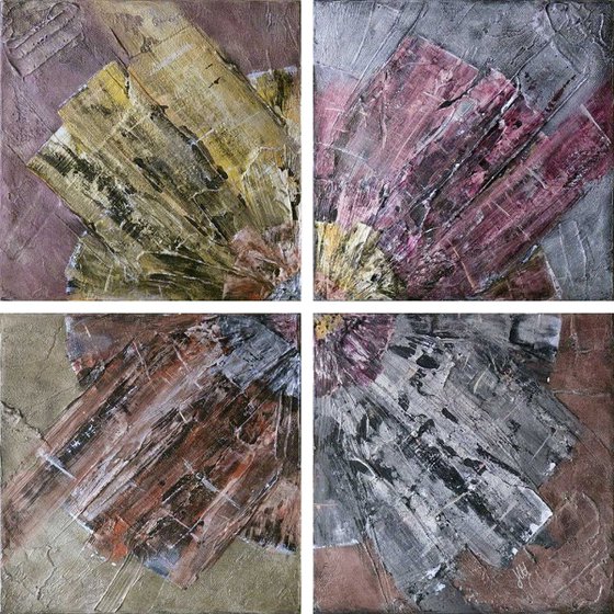 Rotation (tetraptych on canvas)
