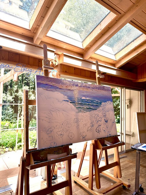 Where the Poppies Watch Sea