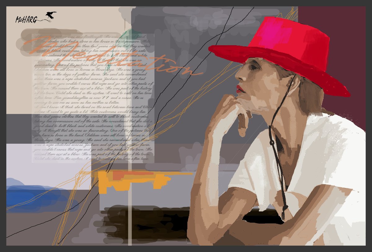 Organic Abstract Painting By Joe Mcharg, 59 X 38, Meditation, Original Artwork