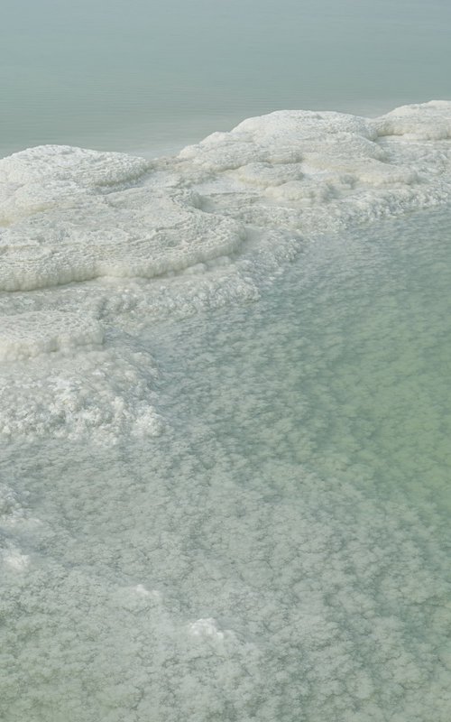 Shore of the Dead Sea. by Lidiya Dmitrieva