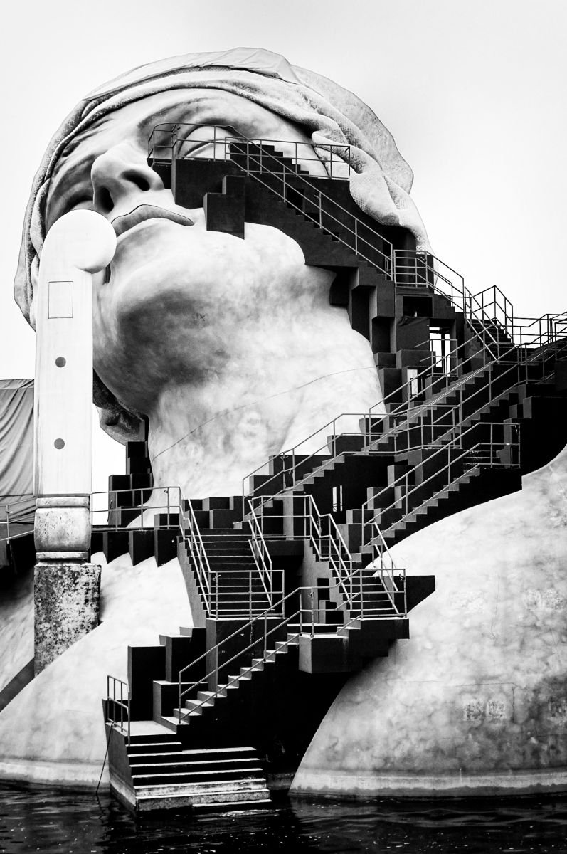 Photorealistic Abstract Photograph By Christian Schwarz, 17 X 24, Autopsia - Into The Brain, Original Artwork