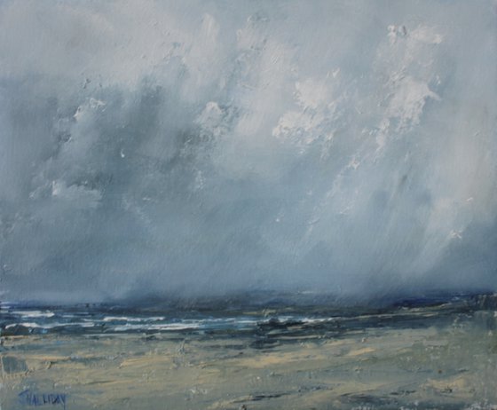 Coastal Rain, Irish Landscape