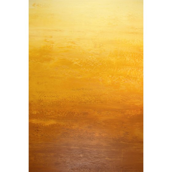 Honey Gold - Modern Abstract