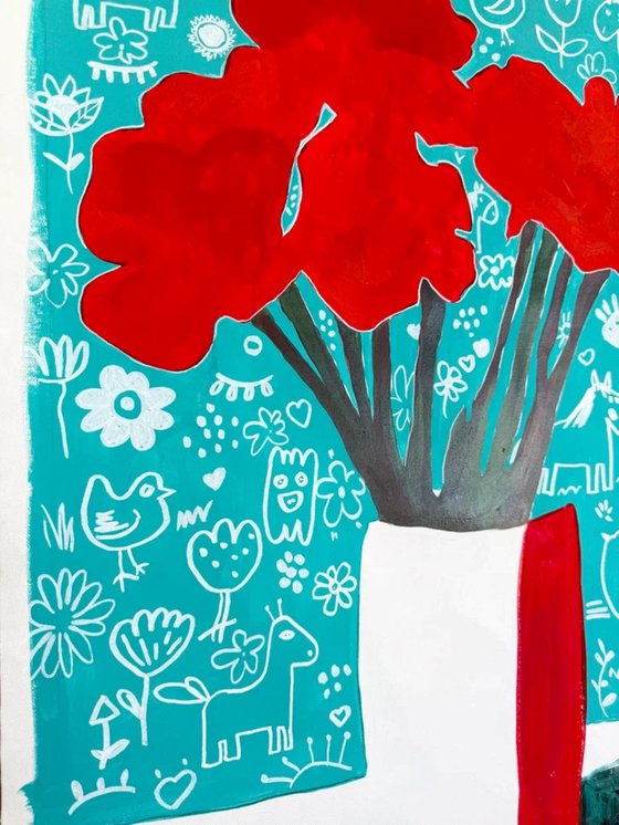 Red Floral Bouquet