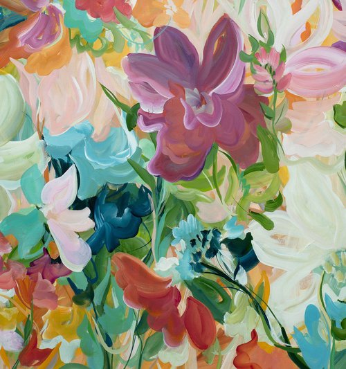 Colourful Wildflowers by Amber Gittins