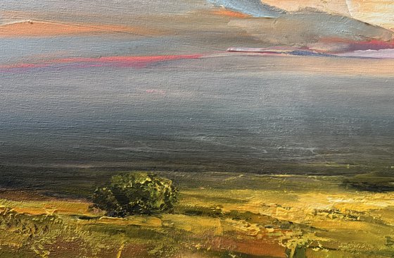 Evening rain