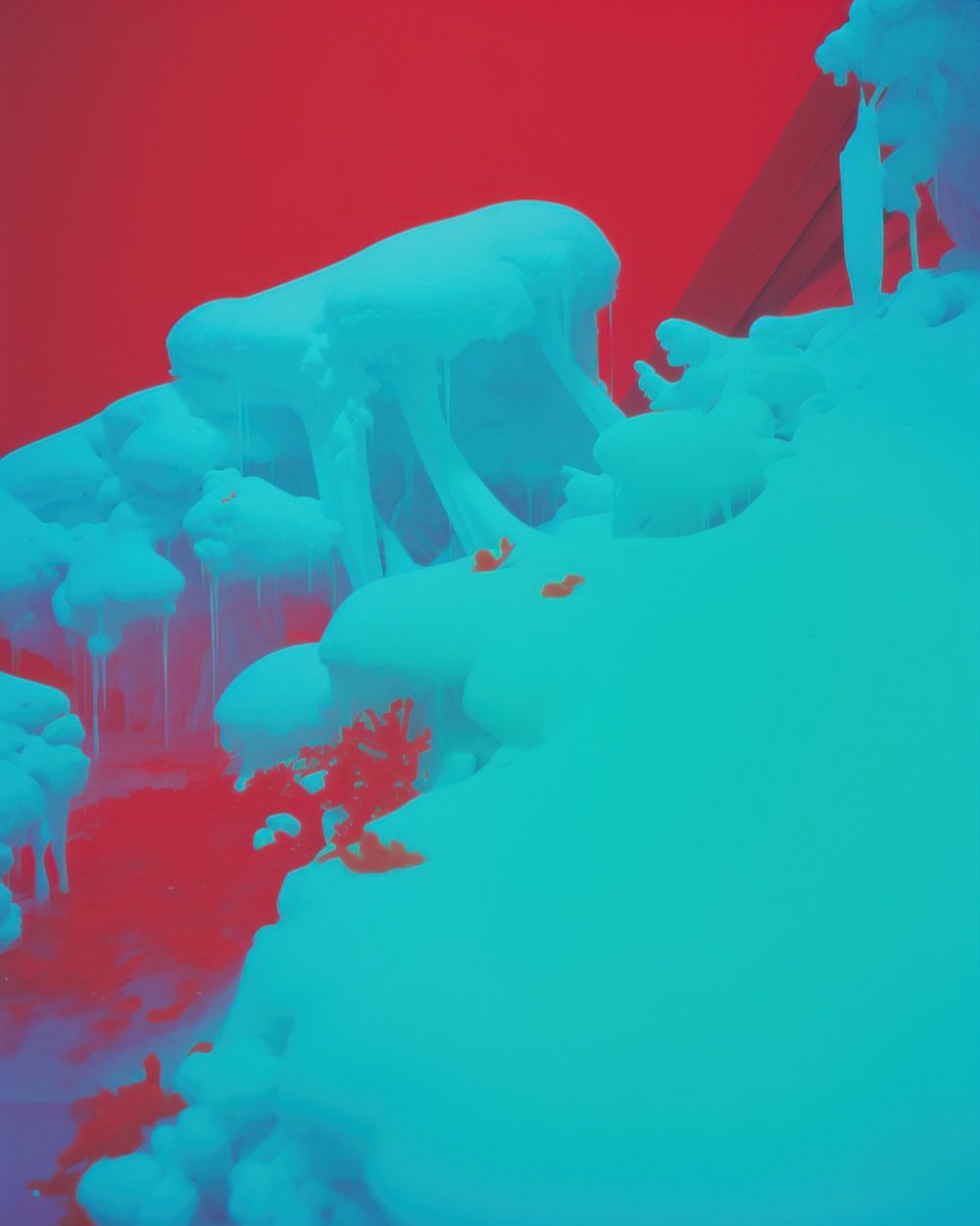 Impressionistic Abstract Print By Richard Gibson, 13 X 16", Soul Wax Ii, Original Artwork