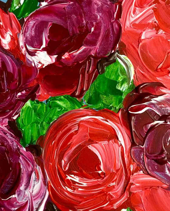 Red Bordo  Roses