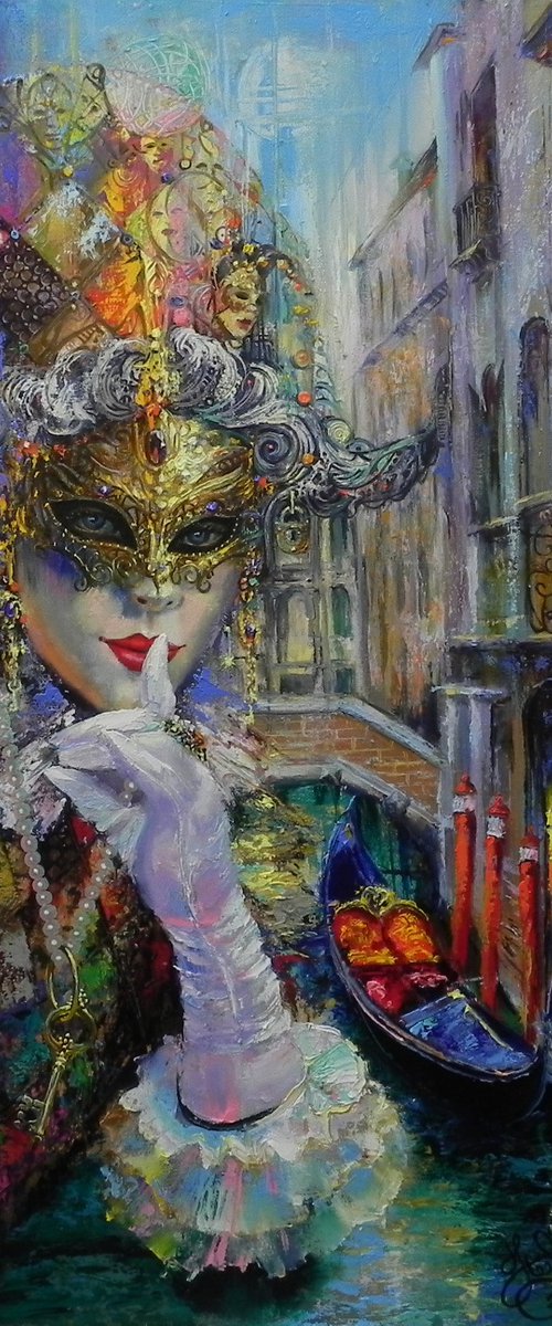"Secret" Original Art by Yurii Novikov
