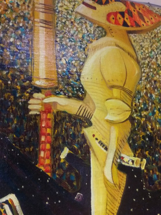 "GOLDEN KNIGHT" BASED ON THE WORKS OF G. KLIMT