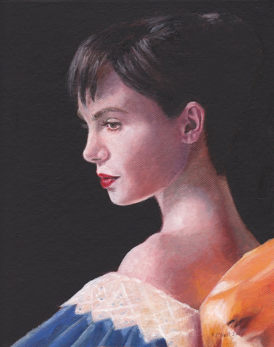 Photorealistic Oil Painting , Snow White By Rory O - ?neill, 8 X 10, Artwork For Sale On Artfinder