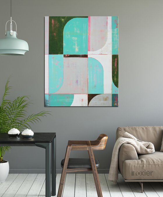 Circle in Circle Turquoise