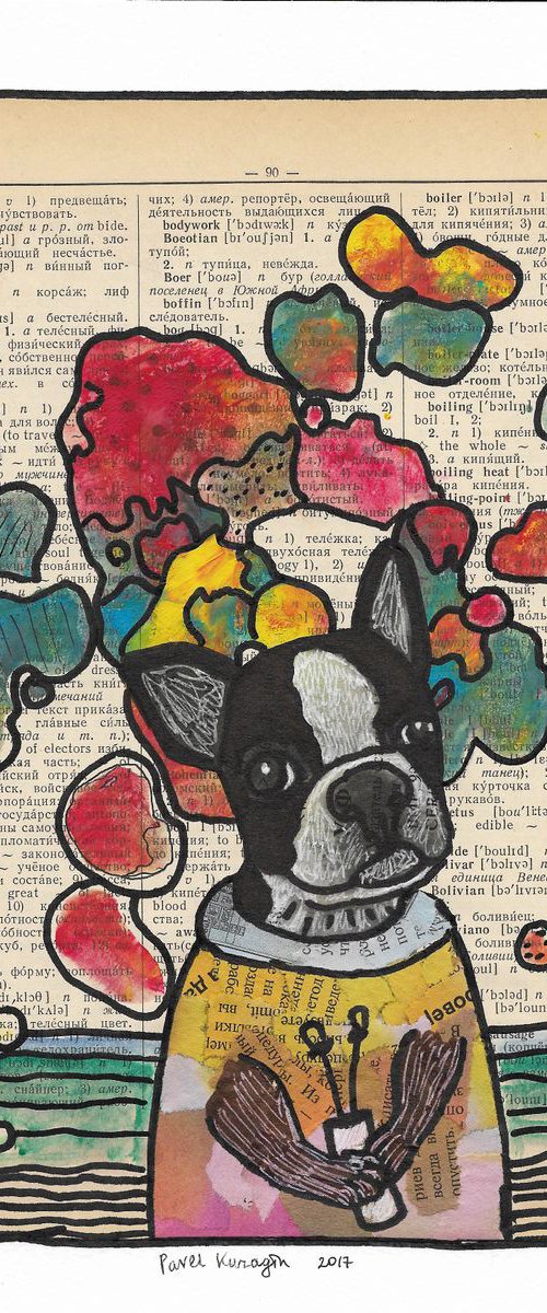 Small dog in a big world by Pavel Kuragin