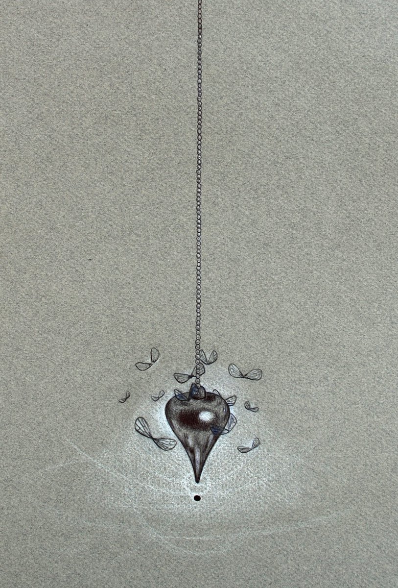 Still Life Drawing By Andromachi Giannopoulou, 8 X 11, Gravity, Original Artwork