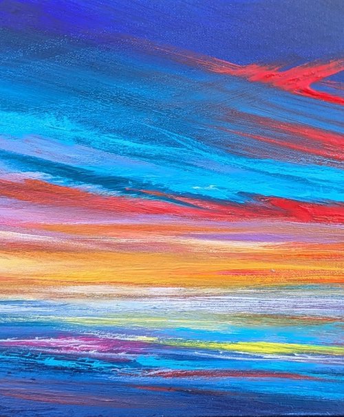 Vibrant Dusk by Mel Graham