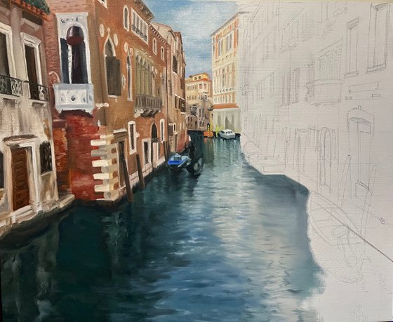 Ethereal Waters: A Venetian Afternoon