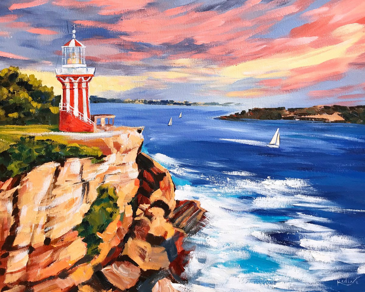 Hornby Lighthouse, Sydney by Irina Redine