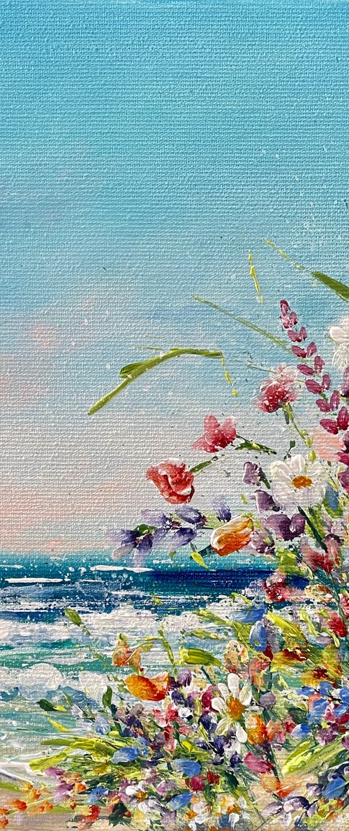 Summer sea by Emma Sian Pritchard
