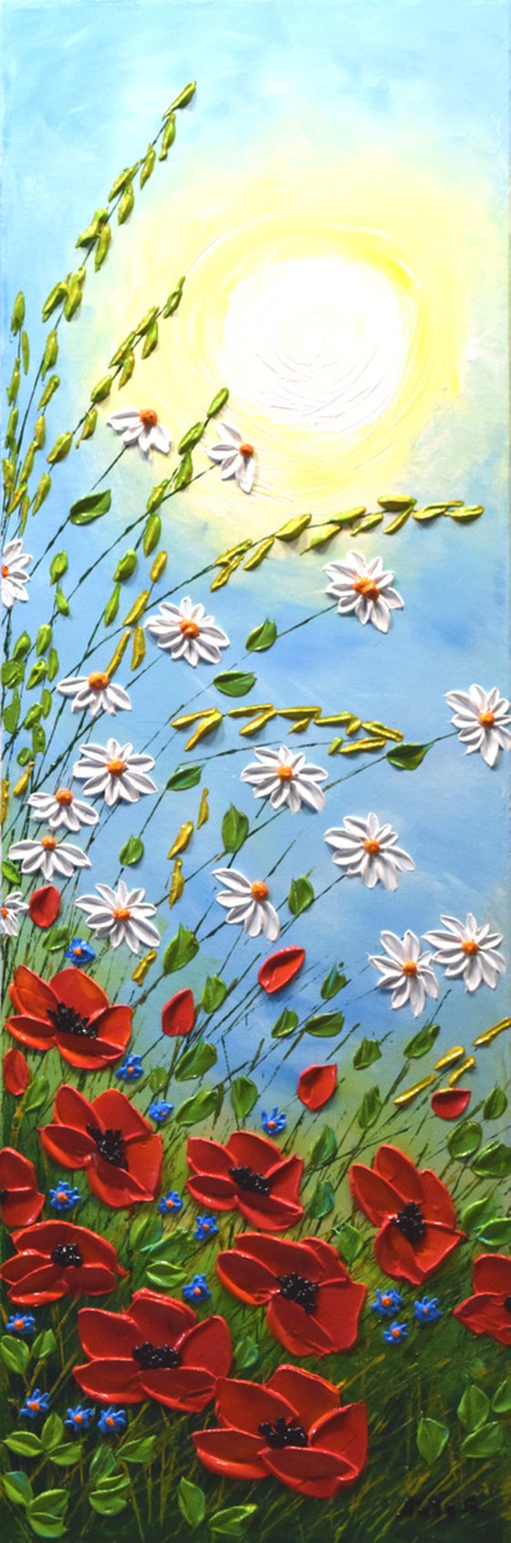 Harmony - Wildflowers Painting