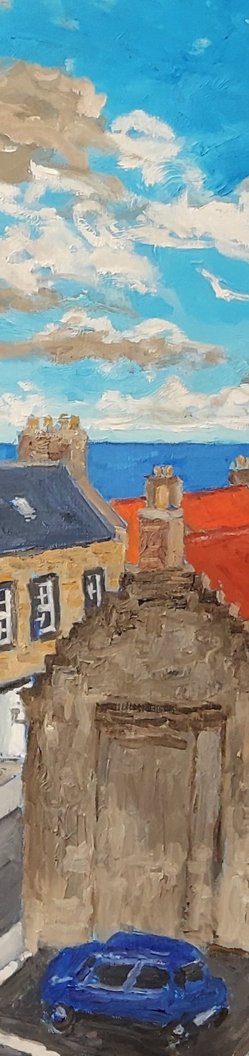 Cellardyke rooftops #2 by Colin Ross Jack