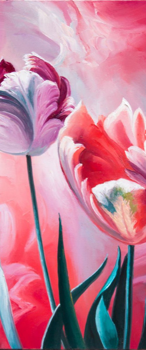 TULIPS by Oleksii Vylusk