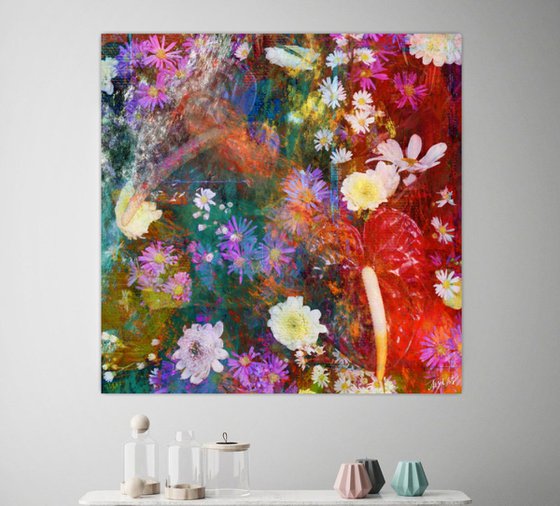 Orchids and Dasies