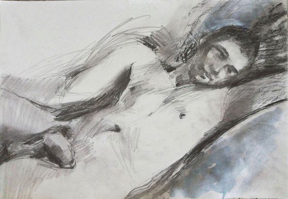 Reclining Male Nude