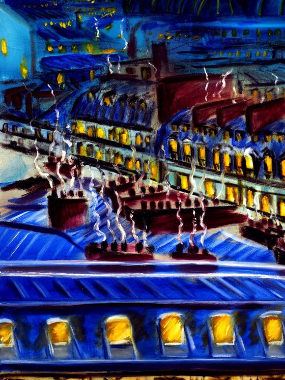 Evening Paris Cityscape Limited Edition