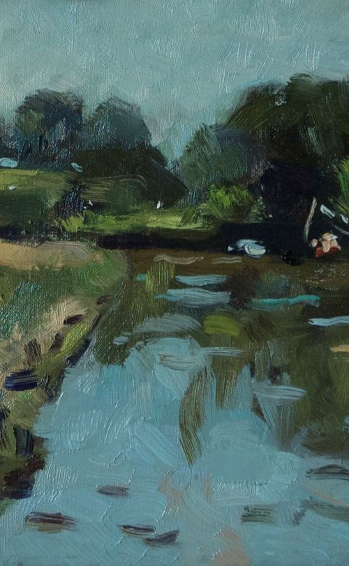 The Arun at Arundel by Andre Pallat
