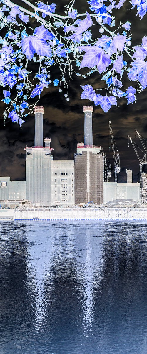 BATTERSEA POWER STATION  2015 INVERT NO3  Limited edition  1/20 24"x18" by Laura Fitzpatrick